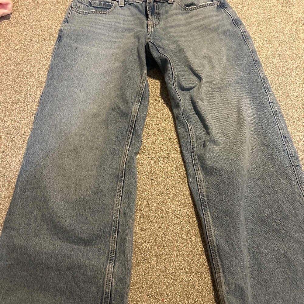 Hollister low rise baggy jeans
